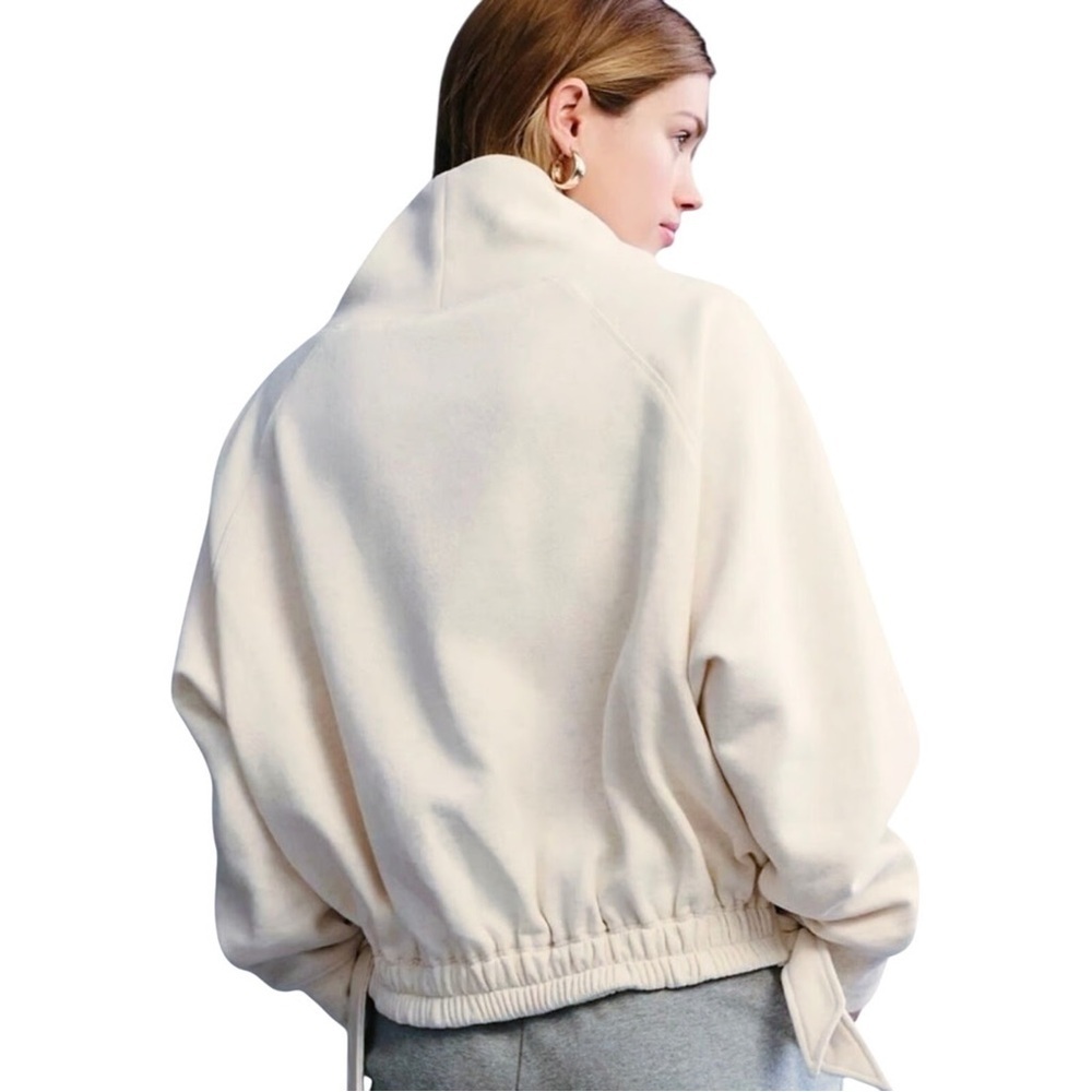 Anthropologie Daily Practice Cowl Neck Sweater Size XXS - Picture 3 of 6